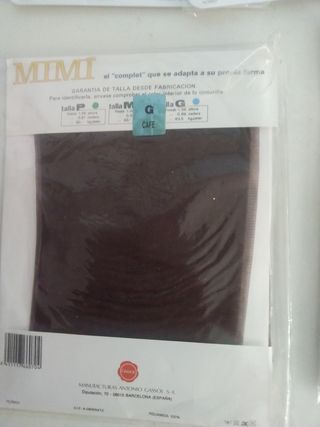 Pantys nylon y espuma .Varias tallas y colores.