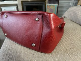 Bolso rojo vino piel Bimba y lola