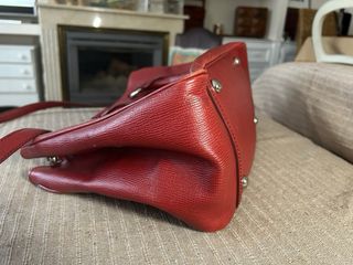 Bolso rojo vino piel Bimba y lola