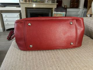 Bolso rojo vino piel Bimba y lola