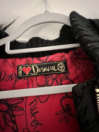 Chaquetón Desigual mujer talla 38