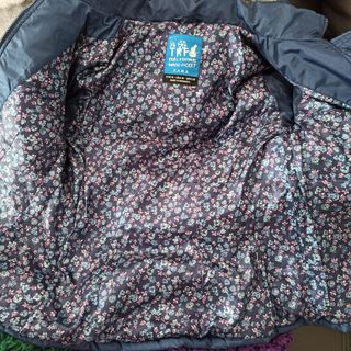 Añorak azul, añorak corto, chaqueta