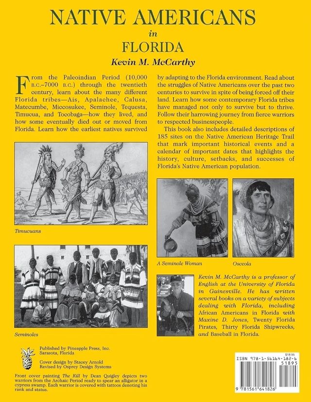 Lote Libro Native Americans in Florida + Vasito