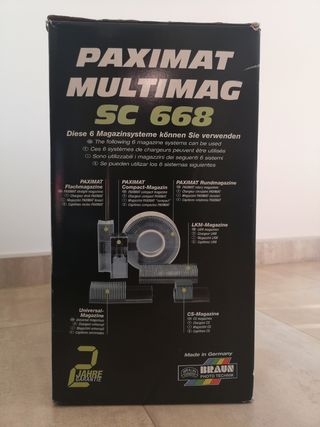 Proyector diapositivas JAMÁS USADO tope gama