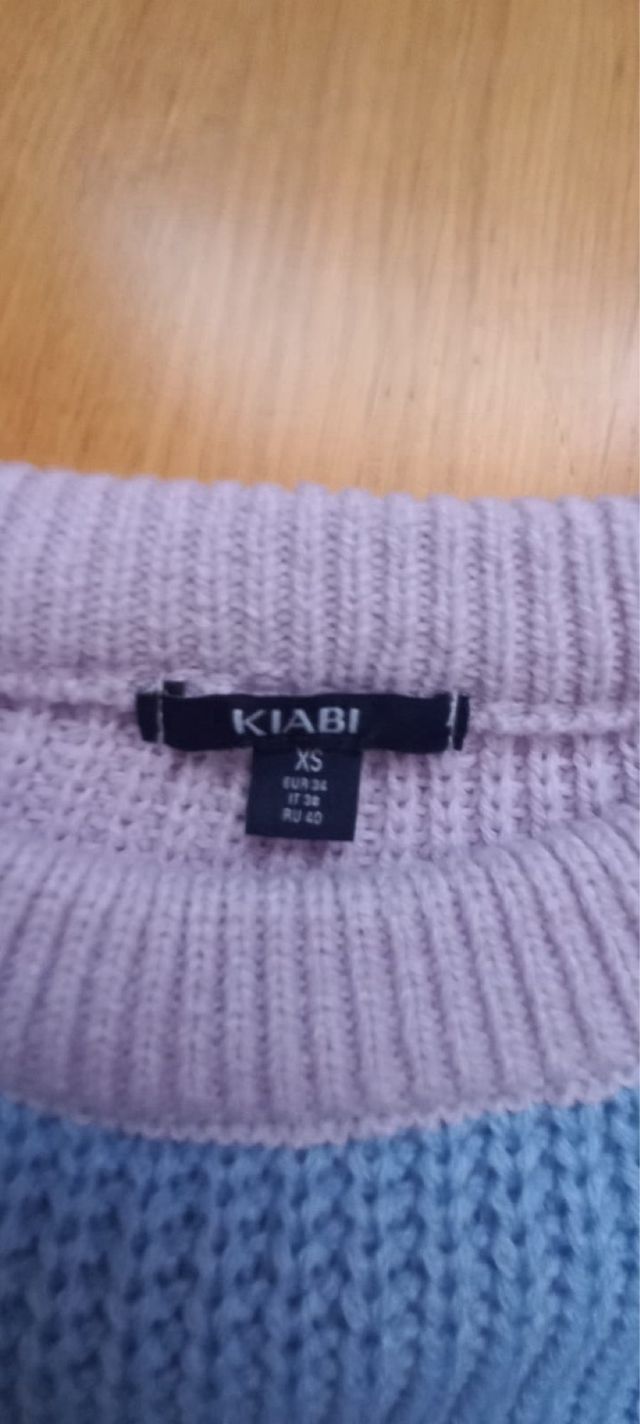 jersey de punto para niña