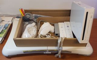 Wii con Balance Board accessoriata