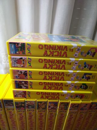 LOTE la Abeja Maya + Vicky el vikingo,