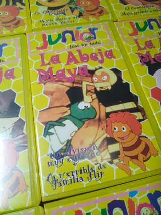 LOTE la Abeja Maya + Vicky el vikingo,