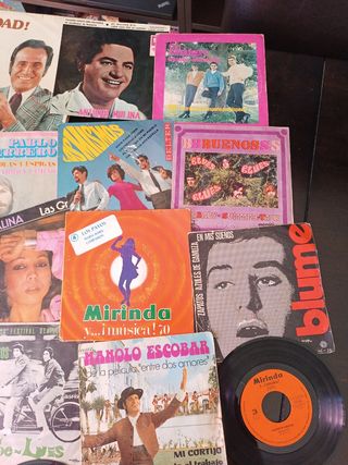 Discos vinilo antiguos