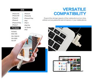 USB FLASH DRIVE 64 GB - para iPhone / iPad