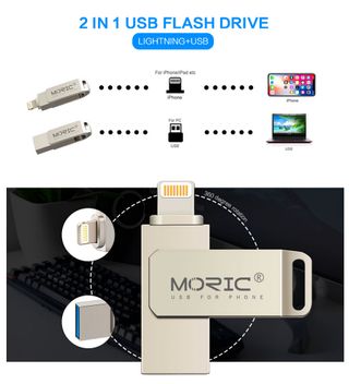 USB FLASH DRIVE 64 GB - para iPhone / iPad
