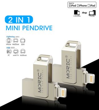 USB FLASH DRIVE 64 GB - para iPhone / iPad
