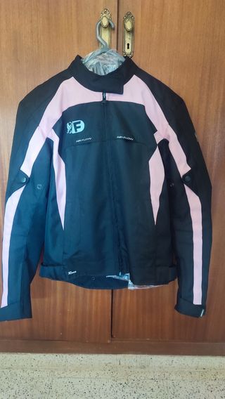 Chaqueta de moto mujer