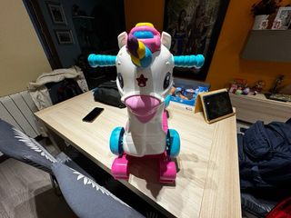 correpasillos unicornio con balancin