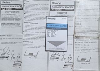 Caja Ritmos R8 Roland + Memory Card Roland