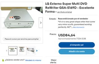 Disco externo LG