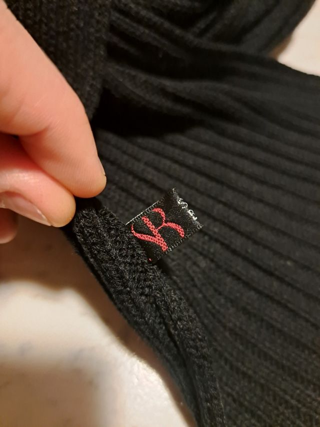 Sciarpa nera Sonia Buratti