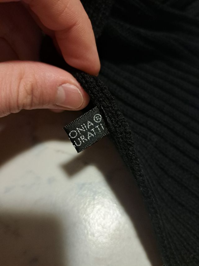 Sciarpa nera Sonia Buratti