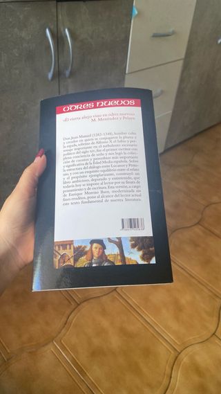 Libro El Conde Lucanor de Don Juan Manuel