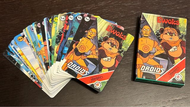 Baraja Ewoks Droids Fournier