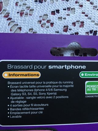 Brazalete (deporte) ajustable para teléfono