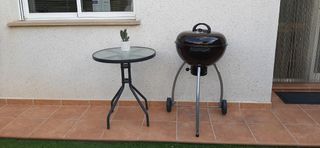 Barbacoa, horno de carbón