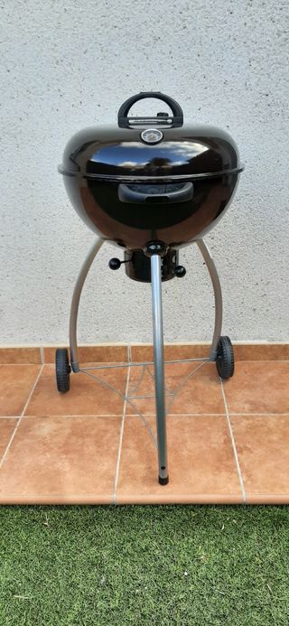 Barbacoa, horno de carbón