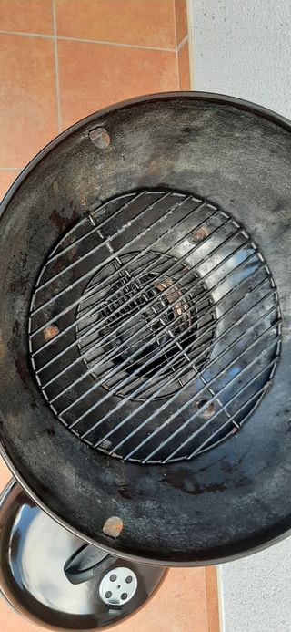 Barbacoa, horno de carbón