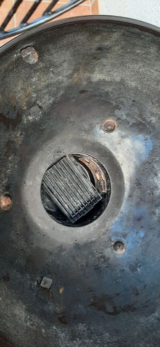 Barbacoa, horno de carbón