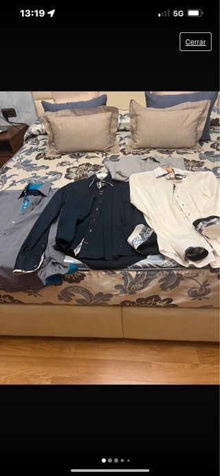 lote de 4 camisas hombre