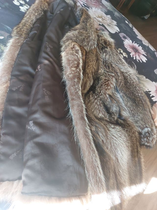 Chaquetón piel pelos