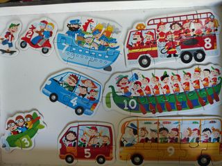 Puzzle aprendo a contar