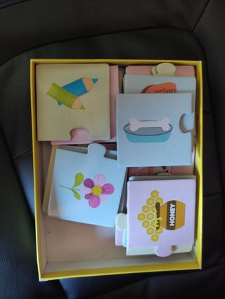 Puzzle para niños pequeños para emparejar