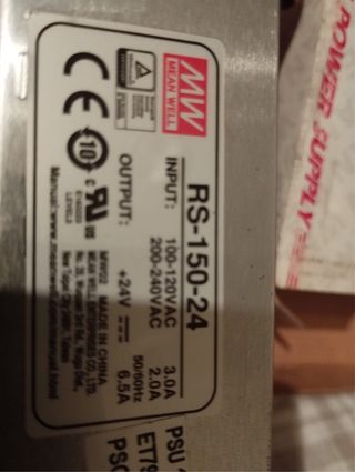 Fuente de alimentacion ME MEAN WELL 24V