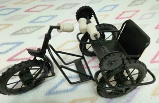 Triciclo de decoración