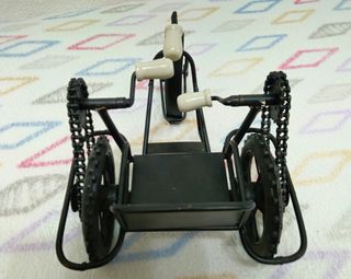 Triciclo de decoración