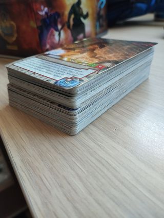 Caja+cromos fantas y riders