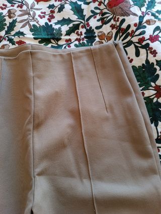 Pantalones malla de vestir marrón a estrenar!!