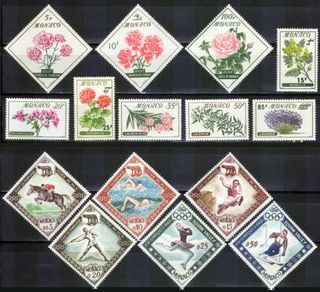 182 sellos de MÓNACO | 1939-1996  [PREGUNTAR]