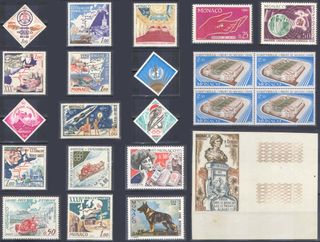 182 sellos de MÓNACO | 1939-1996  [PREGUNTAR]
