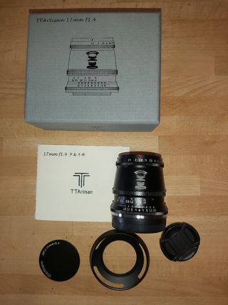 TTArtisan 17mm f1,4 X-mount