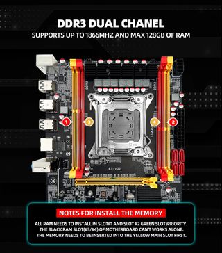 Placa Base x79 + Xeon E5 2650v2 + 16g ram PC Intel