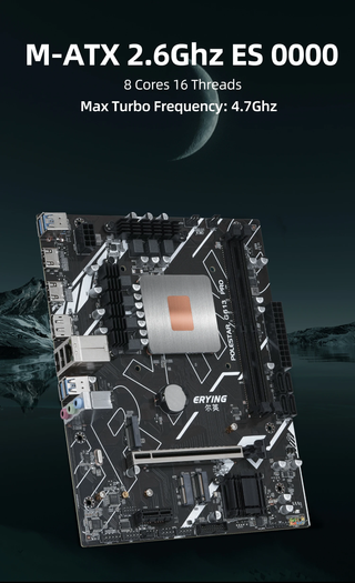 Placa Base M-ATX + i9 119980HK 4.7GHz integrado