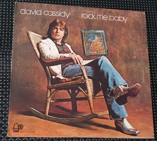VINILO DAVID CASSIDY  ROCK ME BABY