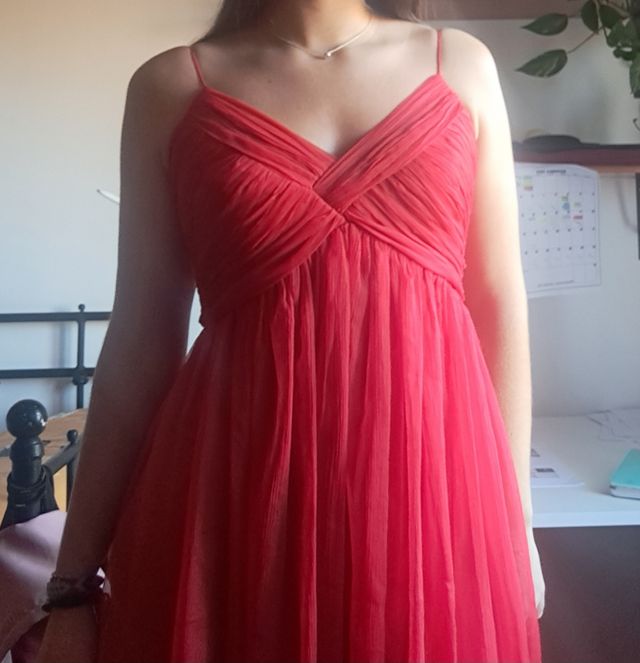 Vestido rojo fiesta