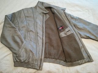 chaqueta piel ,talla xl,vintage,hay medidas