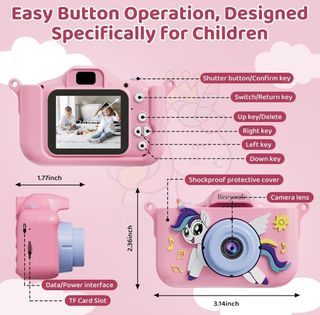 BEEYOUK - CÁMARA DE FOTOS INFANTIL.