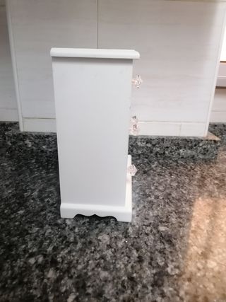 Joyero nuevo blanco