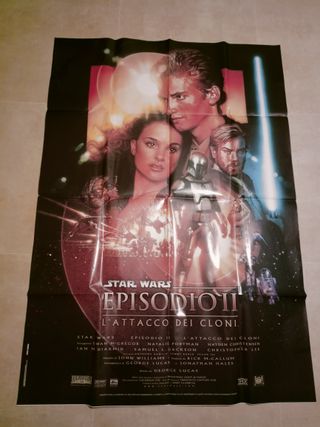 Star Wars, L'attacco dei cloni, poster cinema