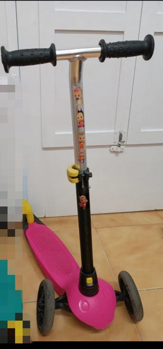 Patinete rosa decathlon oxelo